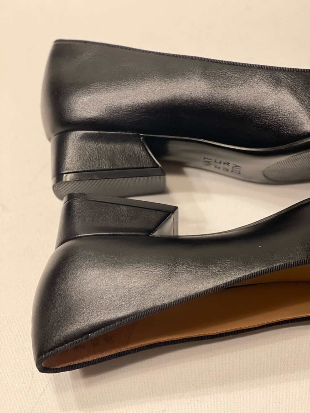 NIB NATURALIZER GEORGIA PUMP BLACK FAUX LEATHER WOMENS SIZE 8M - Picture 9 of 13